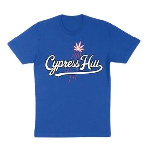 Control industry Cypress Hill "LA Blue" SS Tee, Unisex Adult's Size M - Blue